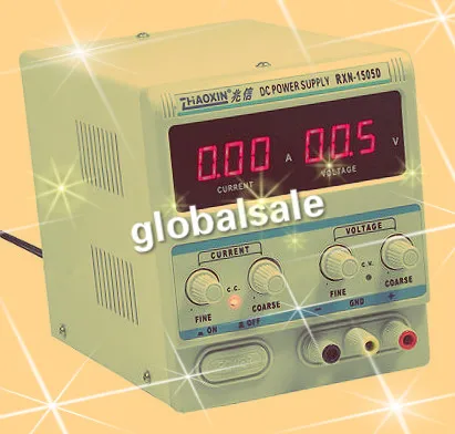 Бесплатная доставка ZHAOXIN цифровой RXN-1505D одиночный Регулируемый источник питания