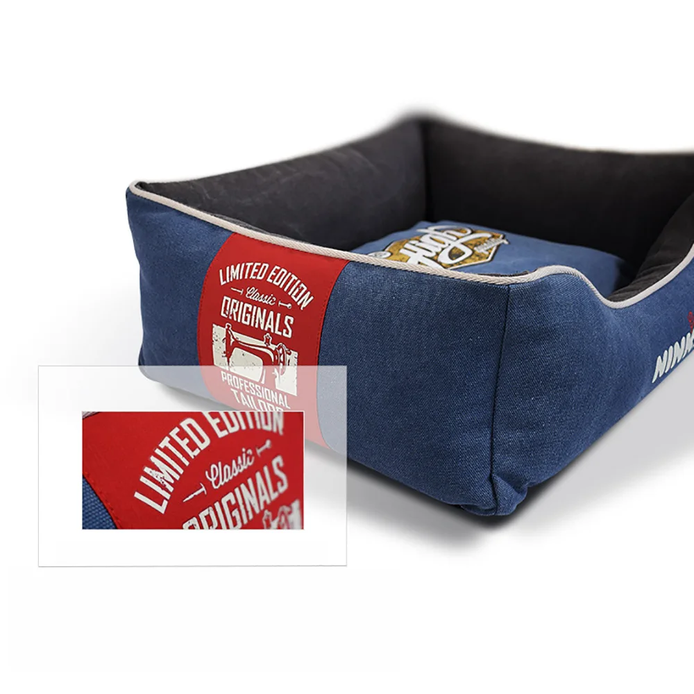 Диван кровать для домашних животных съемная моющаяся кошачья гнездо маленьких и