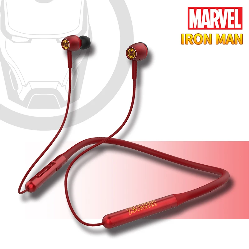 Оригинальные авторизованные TWS наушники Marvel Bluetooth 5 0 гарнитура шейный дисплей