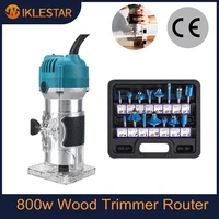 800w woodworking electric trimmer 30000rmp 220v wood milling engraving slotting trimming machine hand carvingmachine wood router