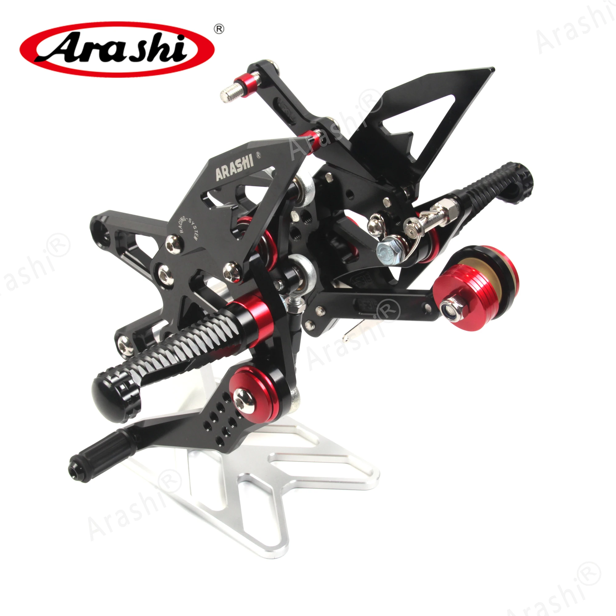 Arashi 1 Набор для TRIUMPH DAYTONA 675 675R 2013 CNC Регулируемые подножки Rider Rearset