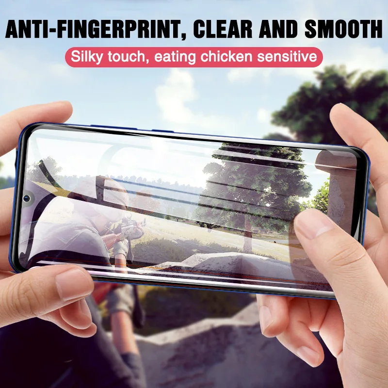 Закаленное стекло 9D для Xiaomi Redmi Note 8 7 6 Pro 8A 7A 6A защита экрана с полным покрытием