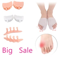 1pair 4 styles honeycomb adult anti slip pain relief foot care shock absorbing insoles thumb valgus corretcor