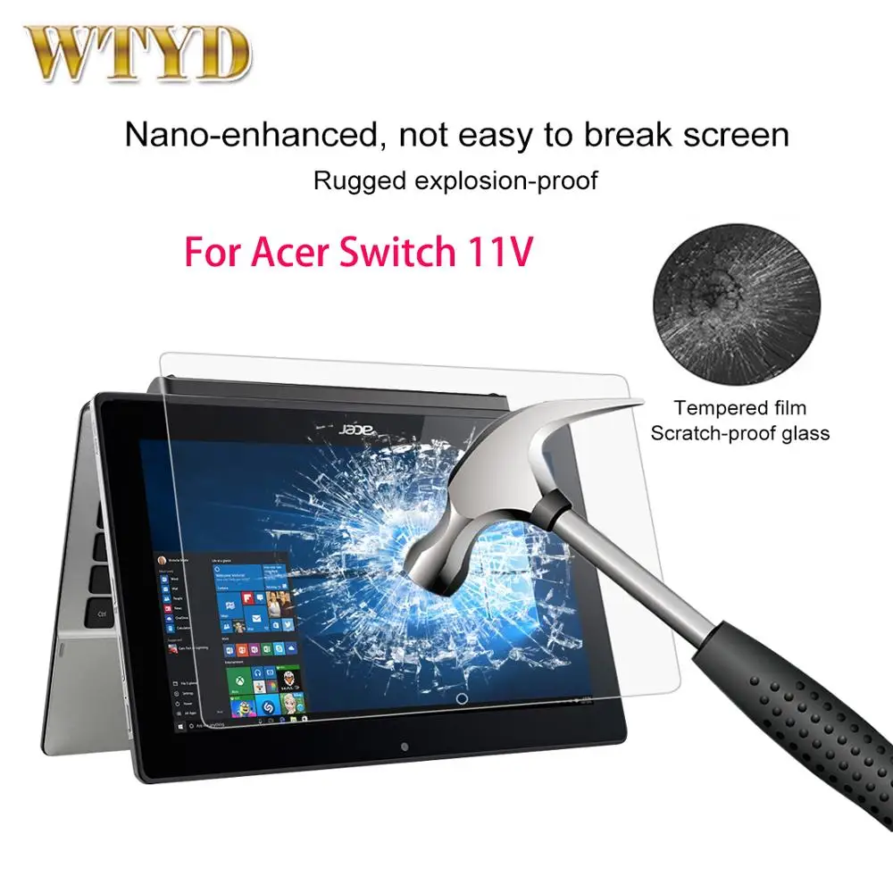 Закаленное стекло для экрана ноутбука Acer пленка Switch 11 В (SW5-173) 6 дюйма Защитная