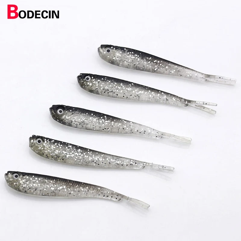 Fly Fluke мягкий силиконовый тидлер набор искусственных приманок рыболовные