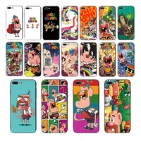 anime uncle grandpa soft phone case for iphone 7 x xr xs 11 pro max cover 8 6s 6 plus 5s se 10 5 cute cartoon shell funda coque