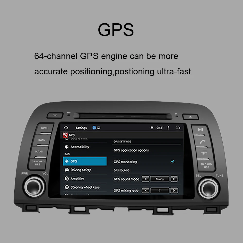 Автомобильная магнитола 8 дюймов Android 10 0 4 + 64 ГБ Bluetooth Wi-Fi | Автомобили и мотоциклы