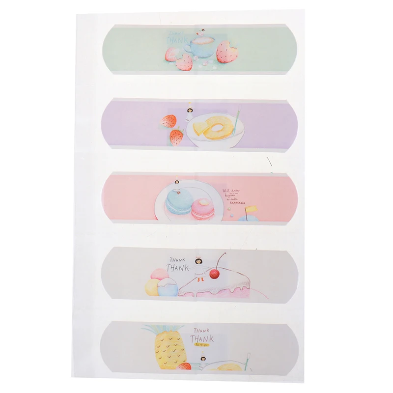 20 шт./лот Милая повязка помощь одноразовая наклейка на рану Kawaii аптечка первой