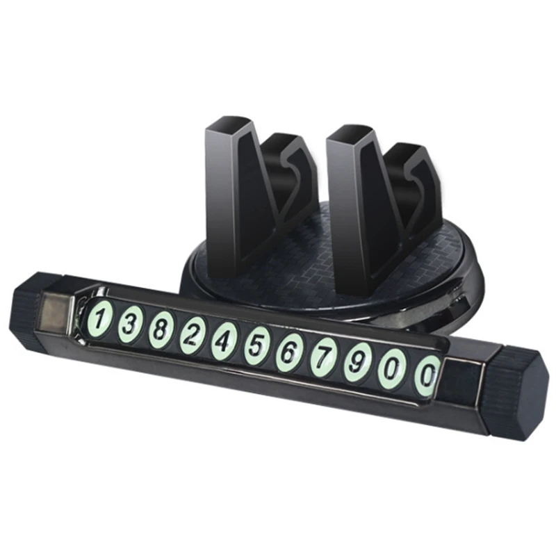 Автомобильный держатель для телефона автомобильная Временная парковочная карта