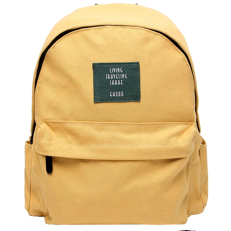 

Bag women's backpack 2020 new canvas bag fashion student school bag backpack teen girls backpacks fashion fluffy bag