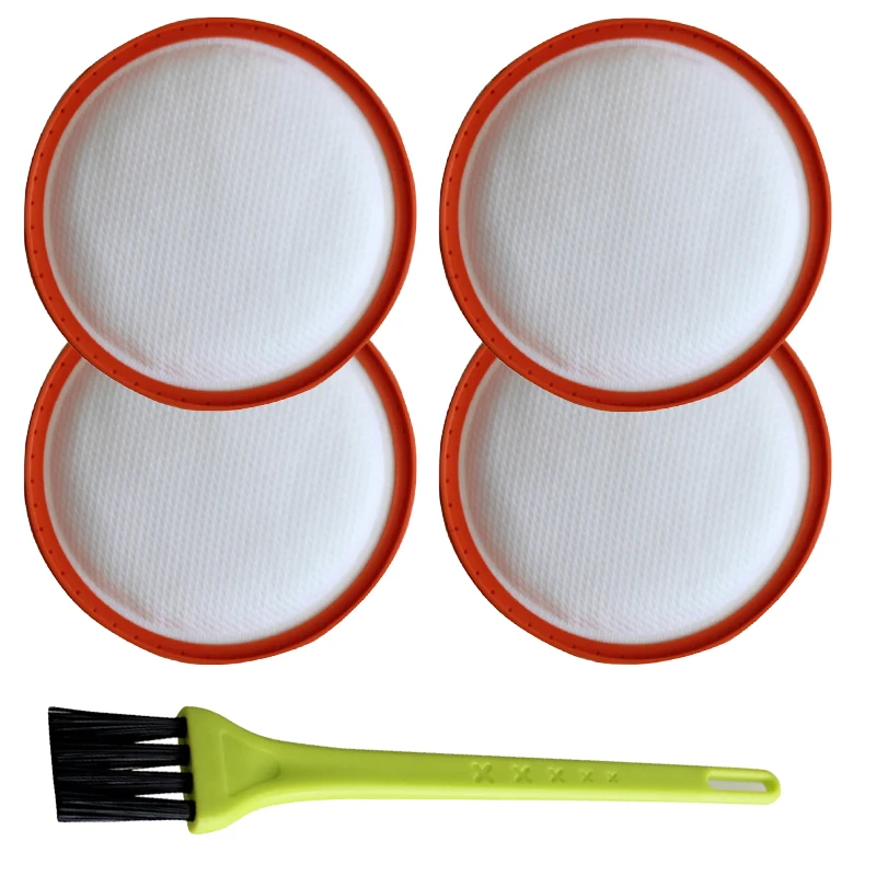 

4 Pcs Pre Motor Filter Pads Brush Set For Vax Mach Air Cylinder Power 6 9 Vacuum Cleaner Parts Accessories