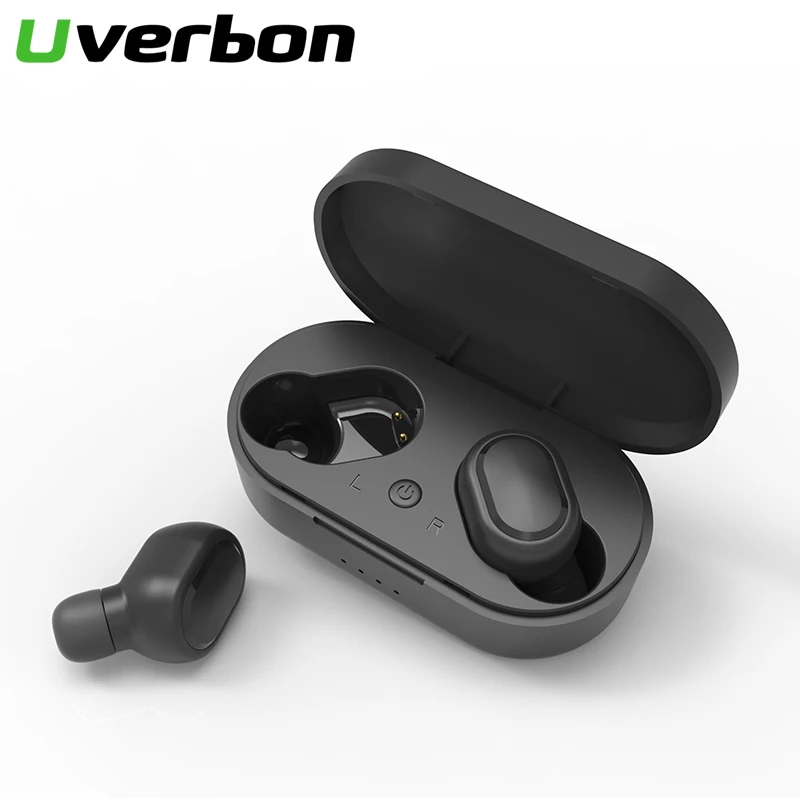 M1TWS Bluetooth наушники HIFI IPX6 водонепроницаемые V5.0 для Andorid Ios с 350 мАч зарядная коробка