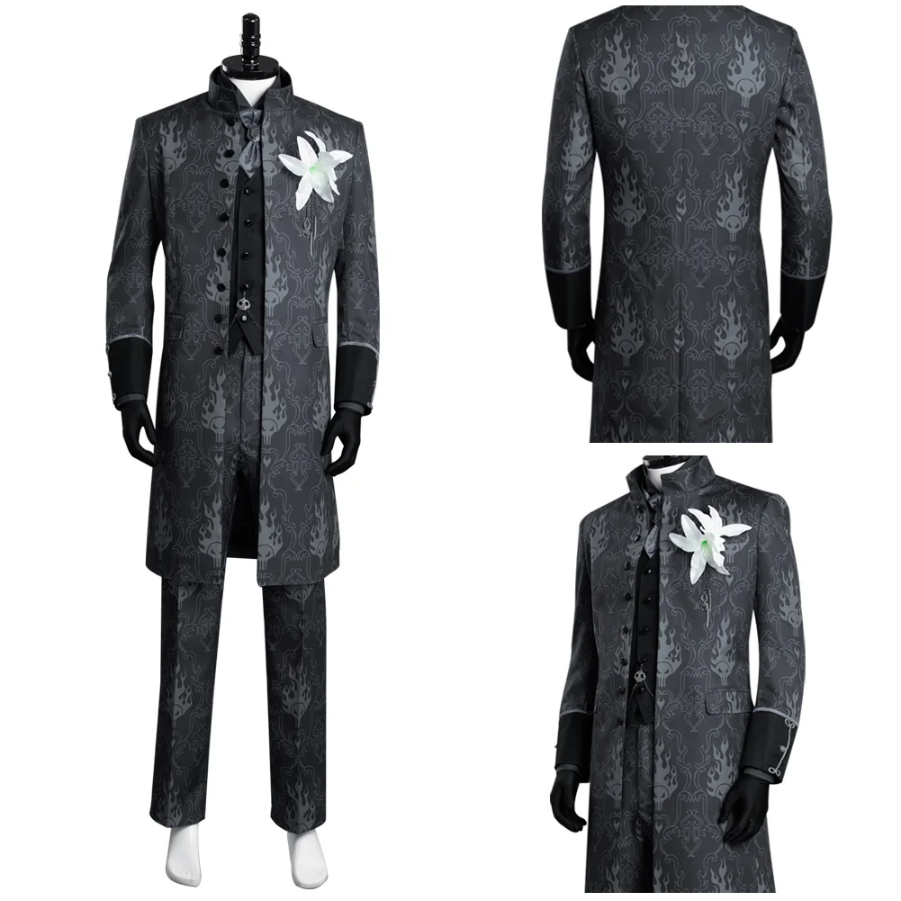 

Game Twisted-Wonderland -Idia Cosplay Costume Adult Uniform Coat Outfits Halloween Carnival Costume Custom