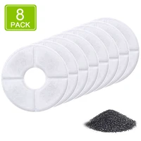 replacement activated carbon filter for cat water drinking fountain replaced filters flower for pet dog round fountain dispenser