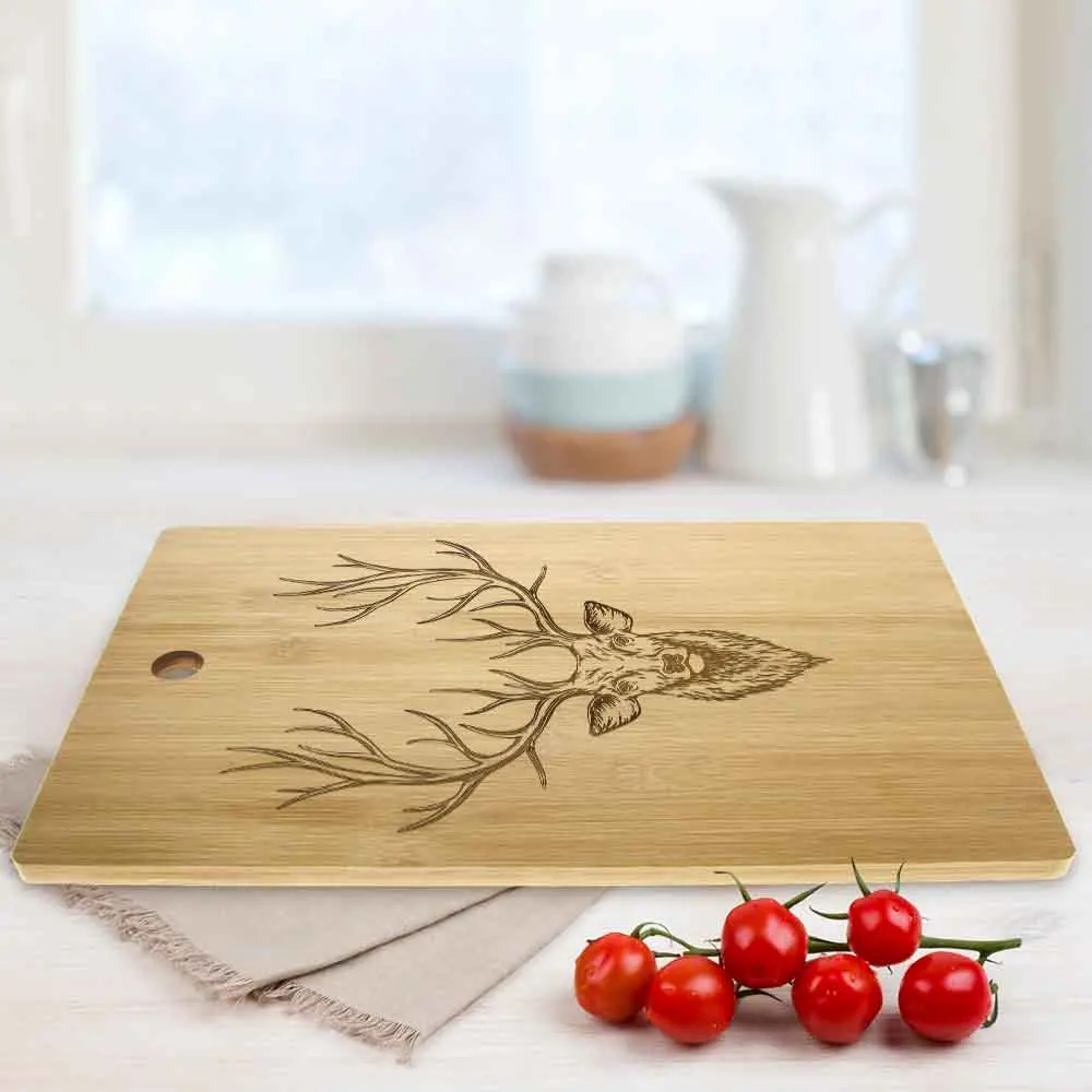 Сац оленя персонализированная искусственная разделочная доска разделочный блок