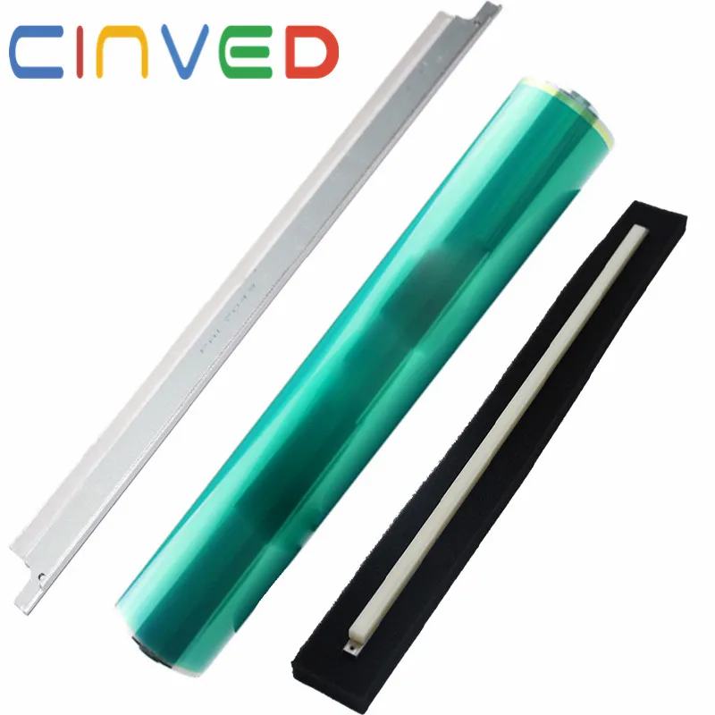 1 компл. X opc барабан + лезвие барабана барабанная смазка воск бар для Konica Minolta Pro C5500