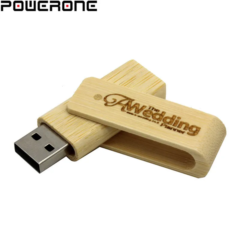 USB флеш накопитель POWERONE деревянный 4/8/16/32/64 ГБ|USB флэш-накопители| |