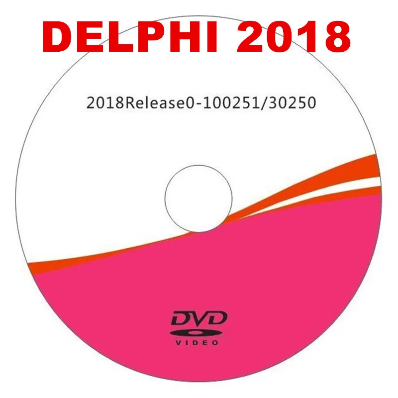 Новинка Delphi 2018 Бесплатная активация 2018.R0 DVD CD 0 программное обеспечение для delicht 150e