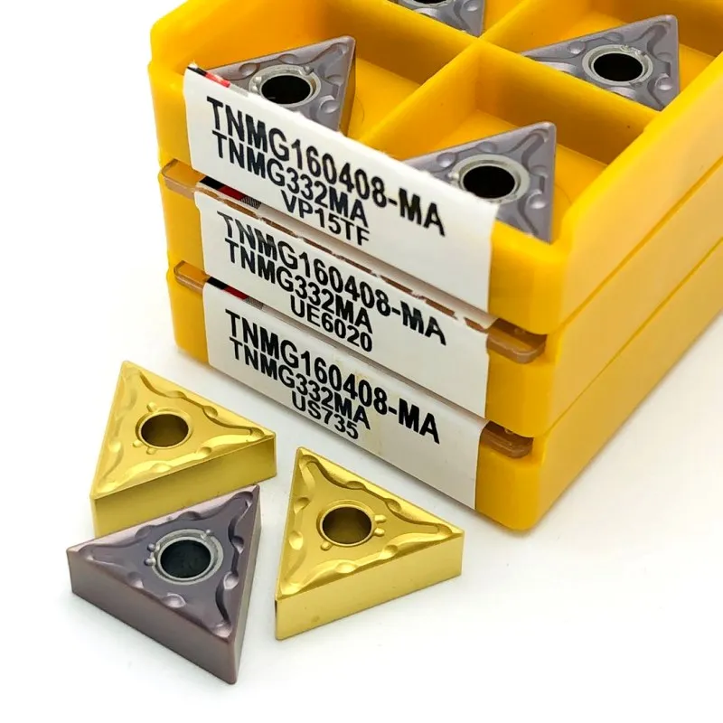 

TNMG160408 TNMG 160408 Carbide Inserts External Turning Tool Cutting Tool Lathe Tools High Quality Turning Tool Turning Inserts
