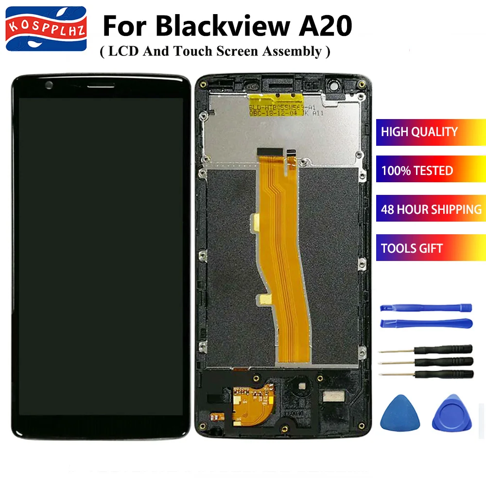 ЖК дисплей KOSPPLHZ 5 &quotдля Blackview A20 дигитайзер сенсорного экрана с оригинальной
