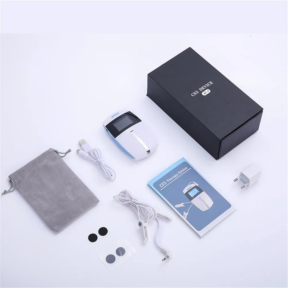 CES устройство сна Электротерапия для анти храп тревога бессонница и снижение