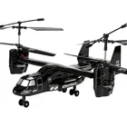 3D летательный аппарат Osprey 2,4 ГГц 4.5CH модель вертолета с дистанционным управлением Радиоуправляемый Дрон игрушка готовая к полету с гироскопом светильник кой