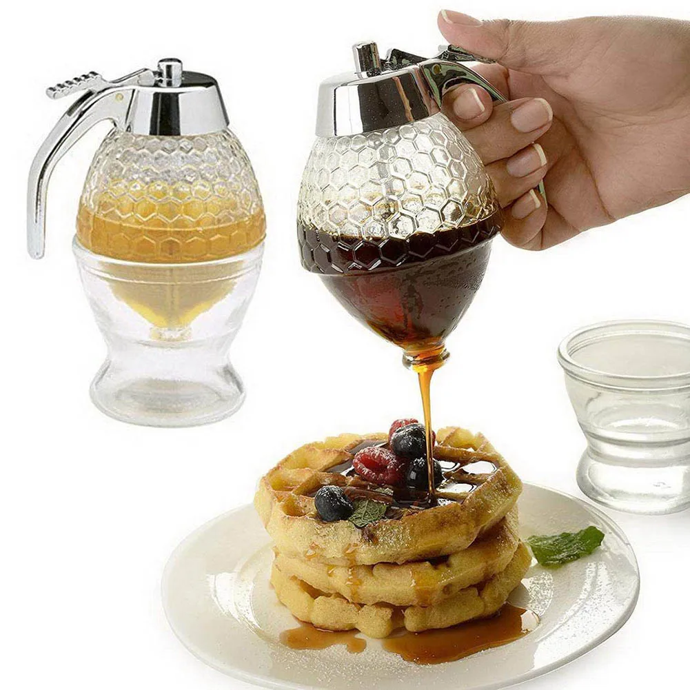 Портативный пластиковый мини дозатор для сиропа 200 мл|Соусники| |