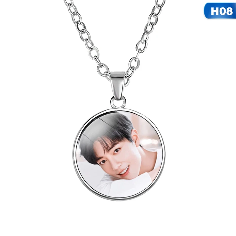 Ожерелье Wei WuXian Lan WangJi CHEN QING LING со стеклянным кристаллом колье Xiao Zhan Wang Yibo подвеска
