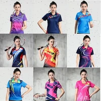 new tennis shirts womenkids badminton sports shirt short sleevelesstable tennis uniform golf shirtgirls badminton jersey