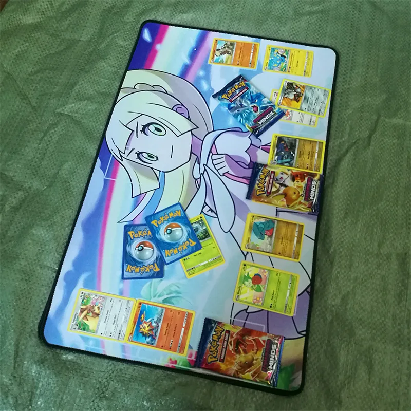 Игровой коврик с покемонами играми в карты настольные монстры для игр аксессуары