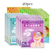 20Pcs Sleep Mask Disposable Steam Eye Mask Eyepatch Warm Eyeshade Relieve Fatigue Eyes Spa Sleep Hea