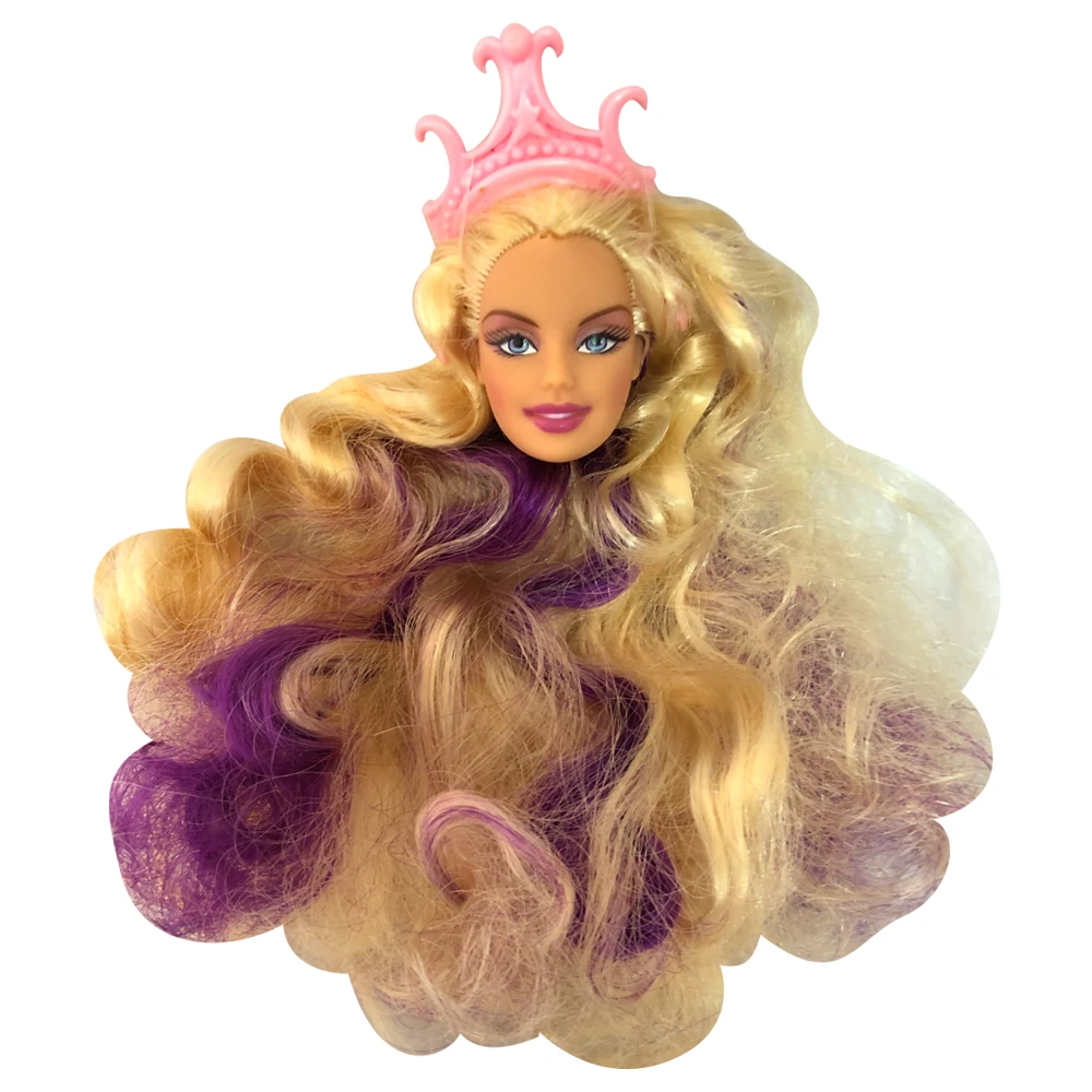 Кукольная голова принцессы NK с длинными волосами 1 шт. игрушка сделай сам для