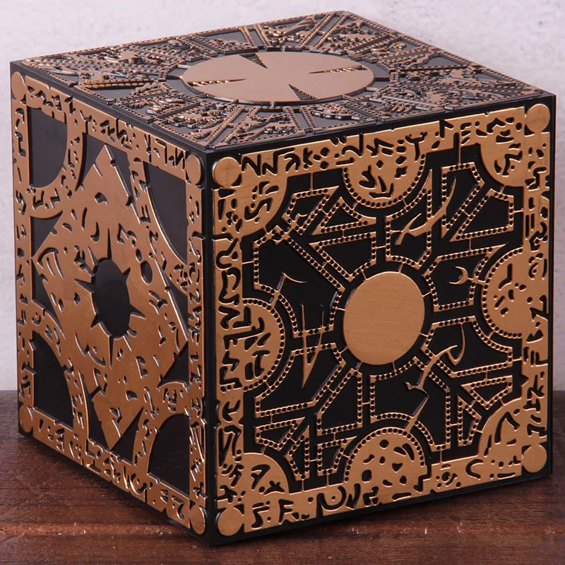 Фильм ужасов Hellraiser Puzzle Box жалование конфигурации ПВХ фигурка Коллекционная модель игрушки