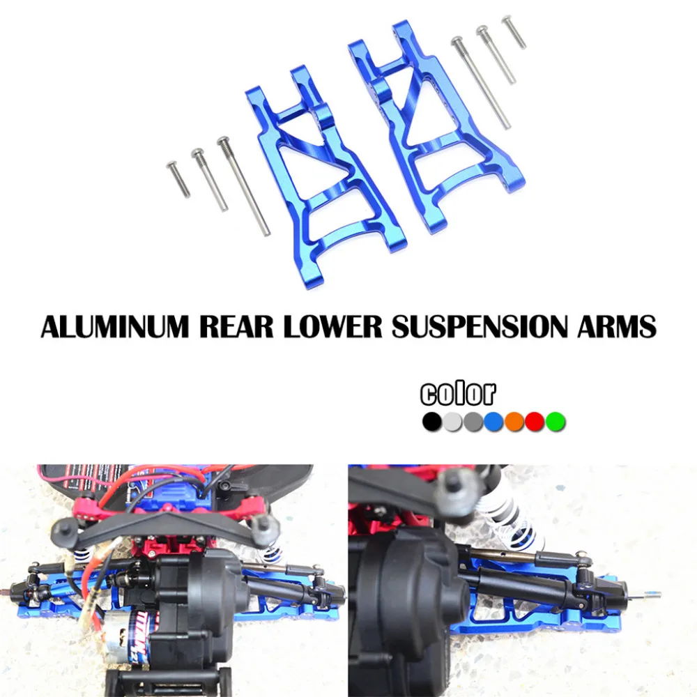 Алюминиевые задние подвески для 1/10 Traxxas SLASH 2WD RC автомобиля 9 19 | Игрушки и хобби