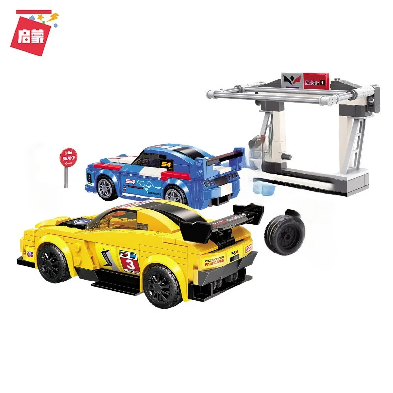 

Sprint With Full Speed Creative Cool Cars Model Building Bricks Toy For 6 Years Old And Up With 450 Pieces birthday Gifts