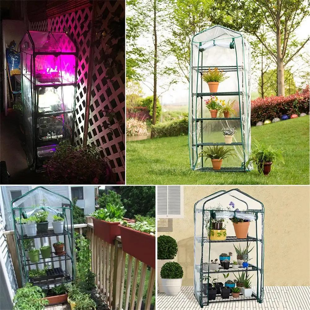 

Greenhouse Cover Keep Warm Garden Tier Mini Household Plant Waterproof Durable Anti-UV Greenhouse Outdoor Grow House Planting