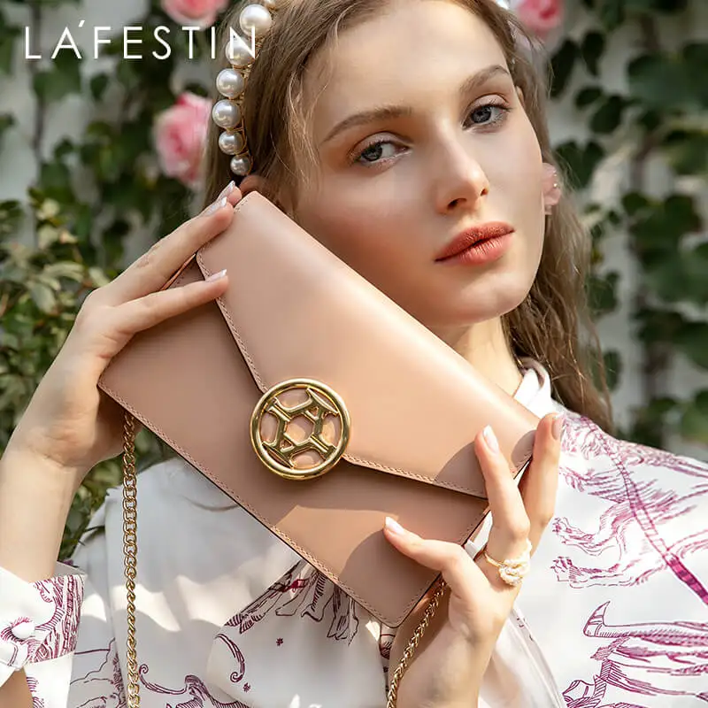 LA FESTIN 2020 новые женские сумки модные с цепочкой простые через плечо Маленькая