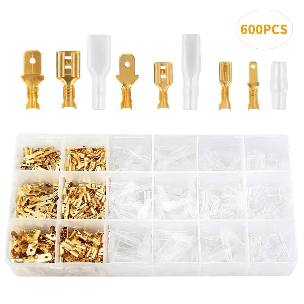 

SN-48B Crimping Tool 600 Pcs Connector 4.8 Plug Terminal Crimper Crimping Pliers Wire 0.5mm2 Alicate AWG 20 Hand Tool Krimptang