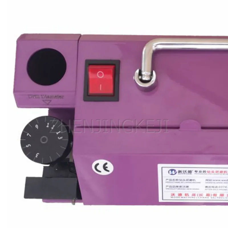 Twist Drill Grinding Machine 220V Small Electric Horizontal Desktop Sharpener High Precision Automatic Grinder Equipment | Инструменты