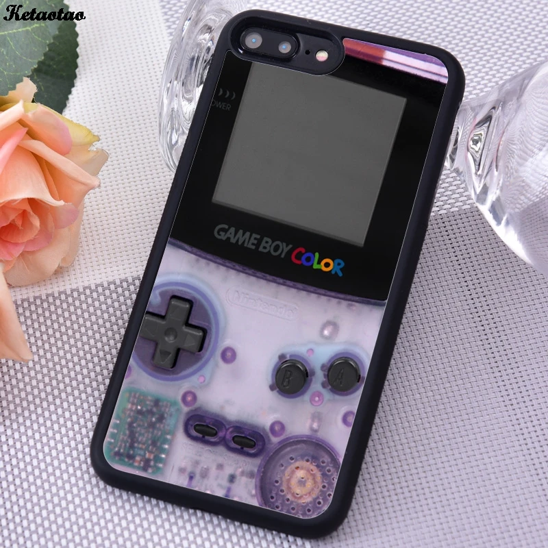 Винтажный Мягкий ТПУ чехол для телефона Ketaotao GAMEBOY с эффектом памяти iPhone 6S 7 8 Plus Φ SE