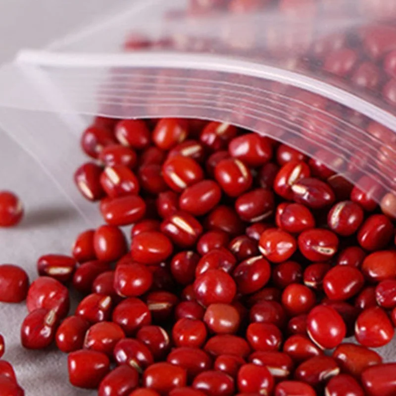 

100/300/500Pcs/Pack Resealable Plastic Zip Lock Bags Clear Poly Zip lock Bag Food Storage Reclosable Vacuum Fresh Organize Bag