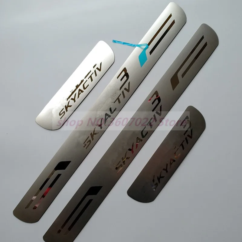 Высокое качество! Так круто! Накладка на порог входной двери из нержавеющей стали