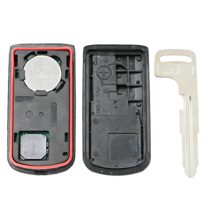 3 кнопочный флуоресцентный чип PCF7952 для Mitsubishi Lancer Outlander ASX (с аварийным ключом)|Ключ