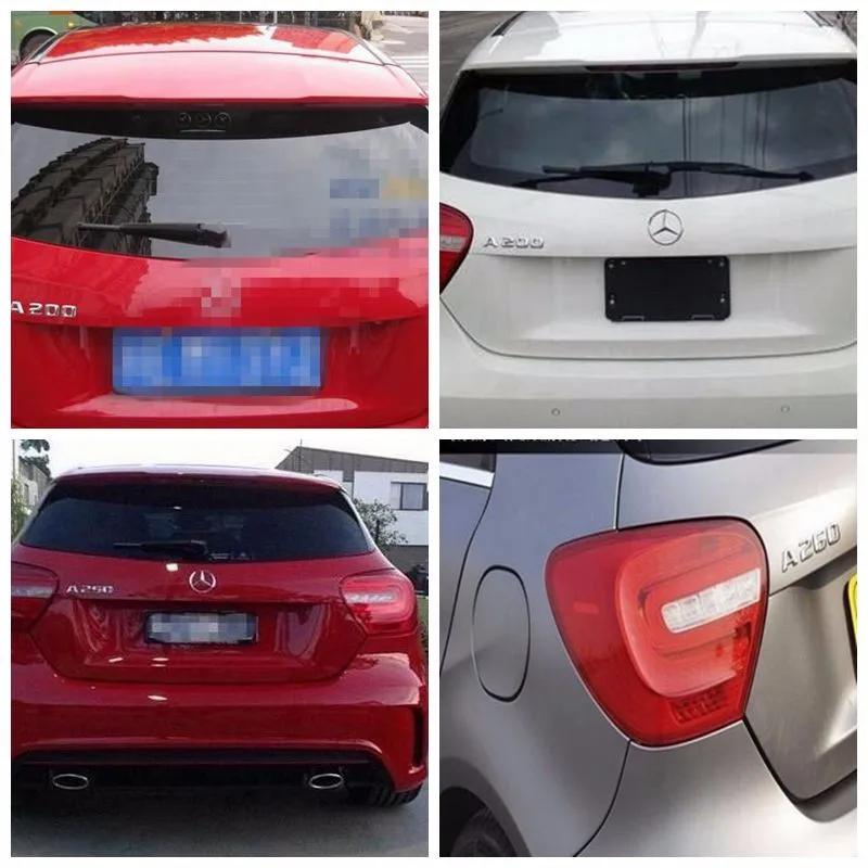 A45 A140 A160 A180 A200 A220 A250 A260 металлическая пластиковая наклейка для Mercedes AMG Benz A W203 W176