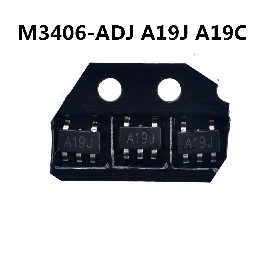 Original 20pcs/ M3406-ADJ 800mA A19J SOT23-5 |