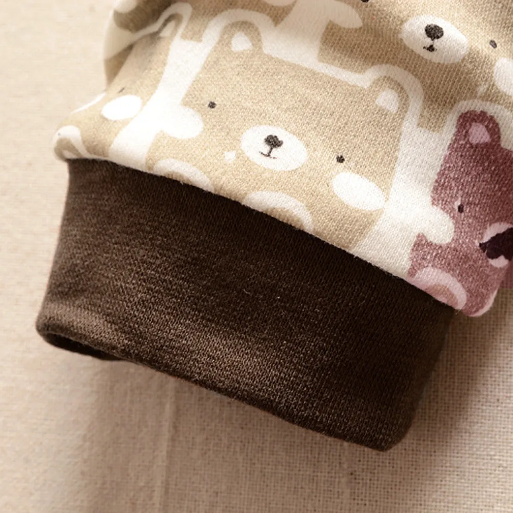 

2021 Newborn Infant Baby Boy Clothes For Newborns Girls Cartoon Print Hoodie Tops Shirt+Pants Outfits Set Roupa Infantil 2pcs