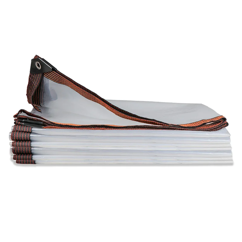 Прозрачная ПВХ утолщенная тепличная клеенка край Дырокол непромокаемая