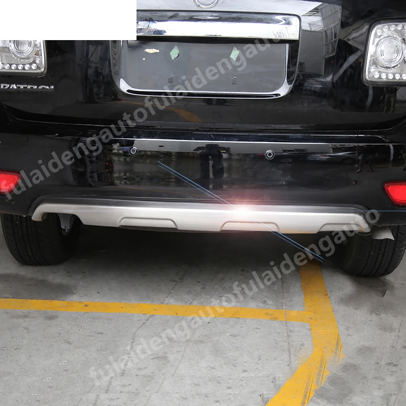 Протектор переднего и заднего бампера из нержавеющей стали для Nissan Armada Patrol Y62