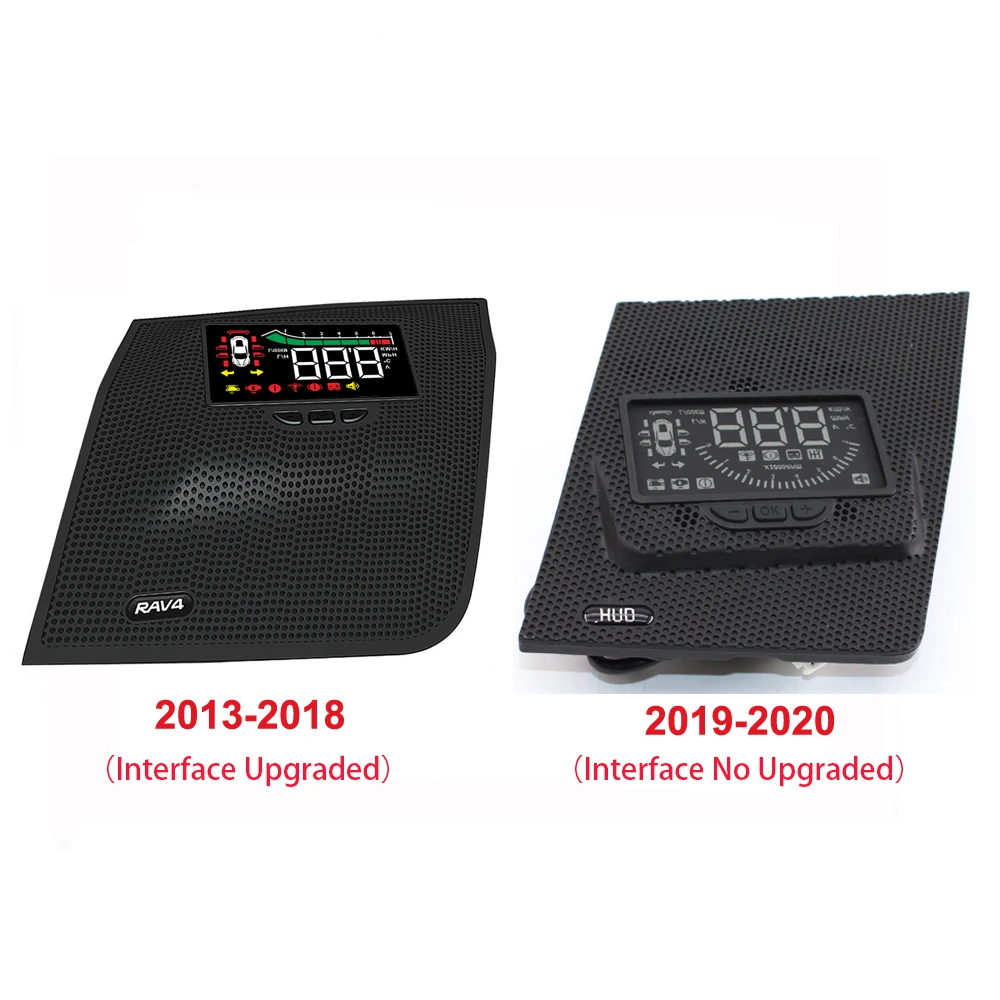 

Auto Electronics Accessories Car HUD Head Up Display For Toyota RAV4/RAV 4 2013-2018 2019 2020 Safe Driving Speed Alarm