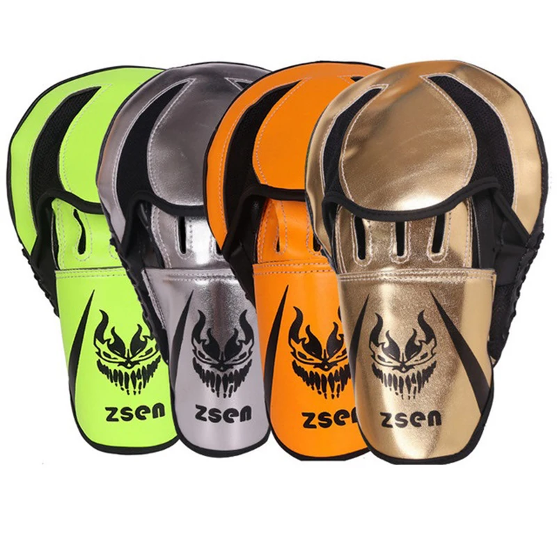 

Leatherette Boxing Curved Focus Punching Target Mitts Training Hand Pads for Karate Muay Thai Kick MMA Sparring Martial Arts